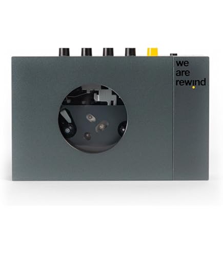 We Are Rewind Blue - Portable Cassette Player : Amazon.ca